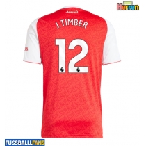 Arsenal Jurrien Timber #12 Heimtrikot 2025-26 Kurzarm